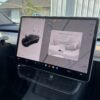For Tesla M3Y Screen Under ETC Storage Box